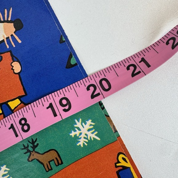 1998 Maisy Mouse Christmas wrapping paper 2 sheets 20x24 vintage gift wrap - Picture 3 of 11